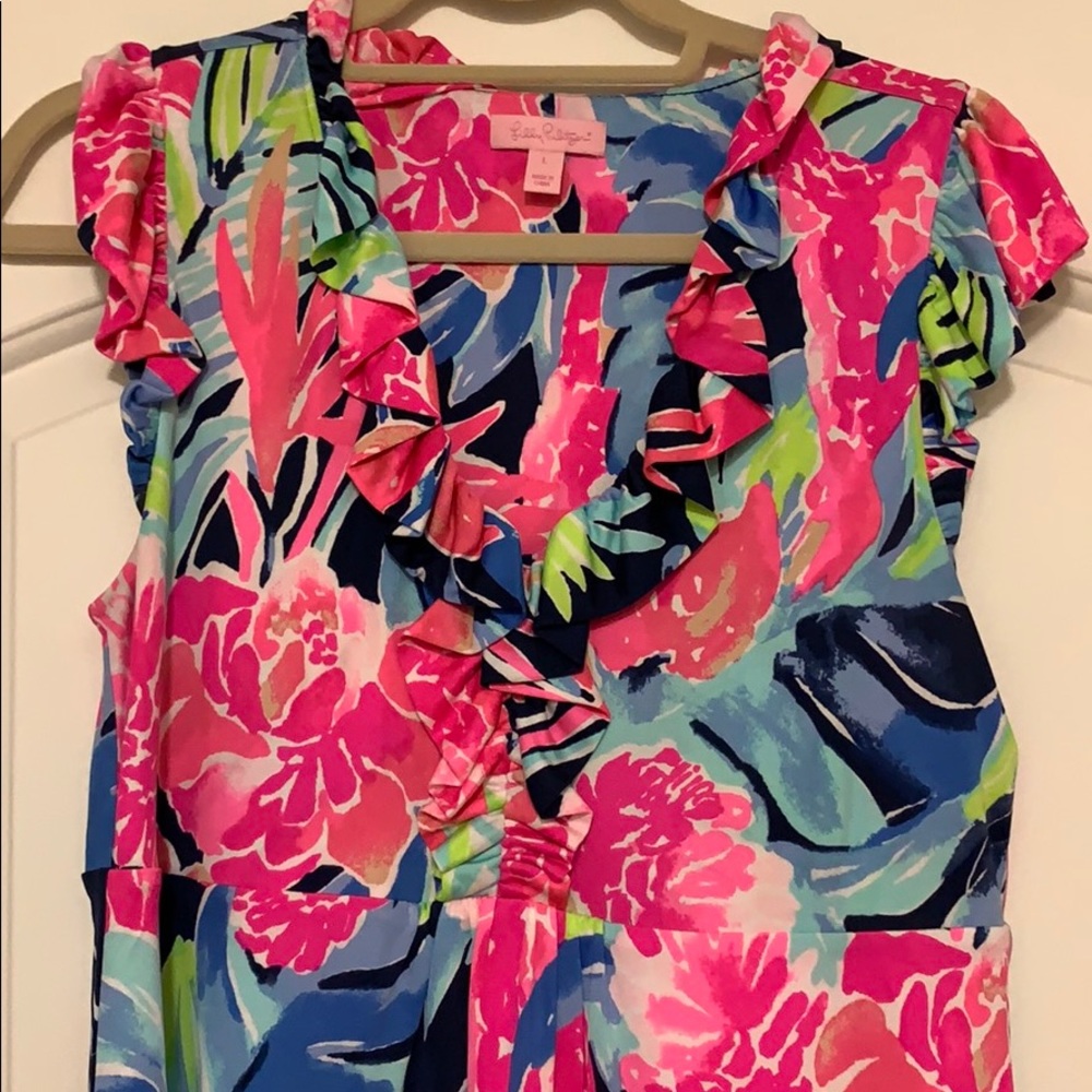 EUC Lilly Pulitzer dress. Size L.